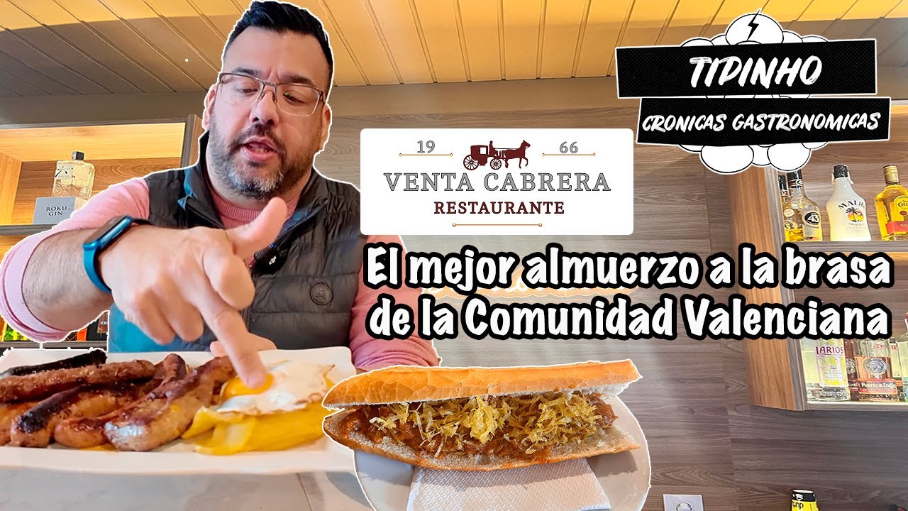 Almorzamos en Venta Cabrera, el mejor y más completo almuerzo de embutido a la brasa desde 1966.
