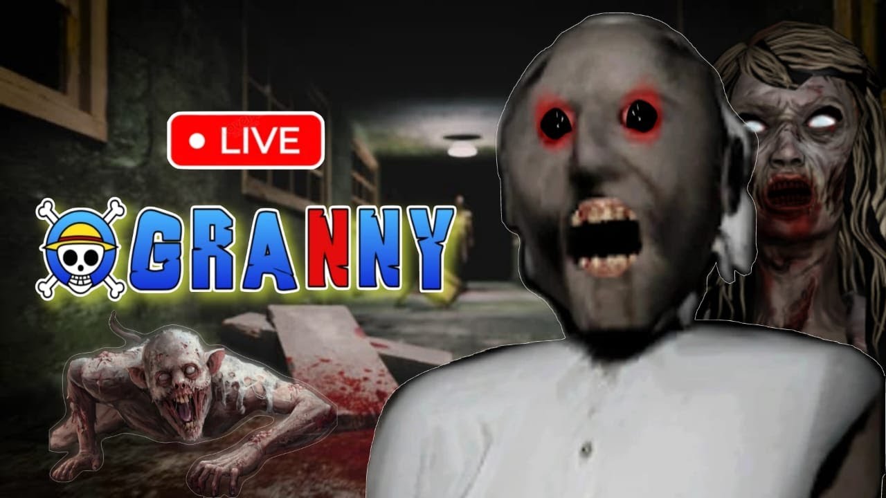 GRANNY NIGHTMARE 😱 |  granny planned catch me #shorts #grannygame #livestream
