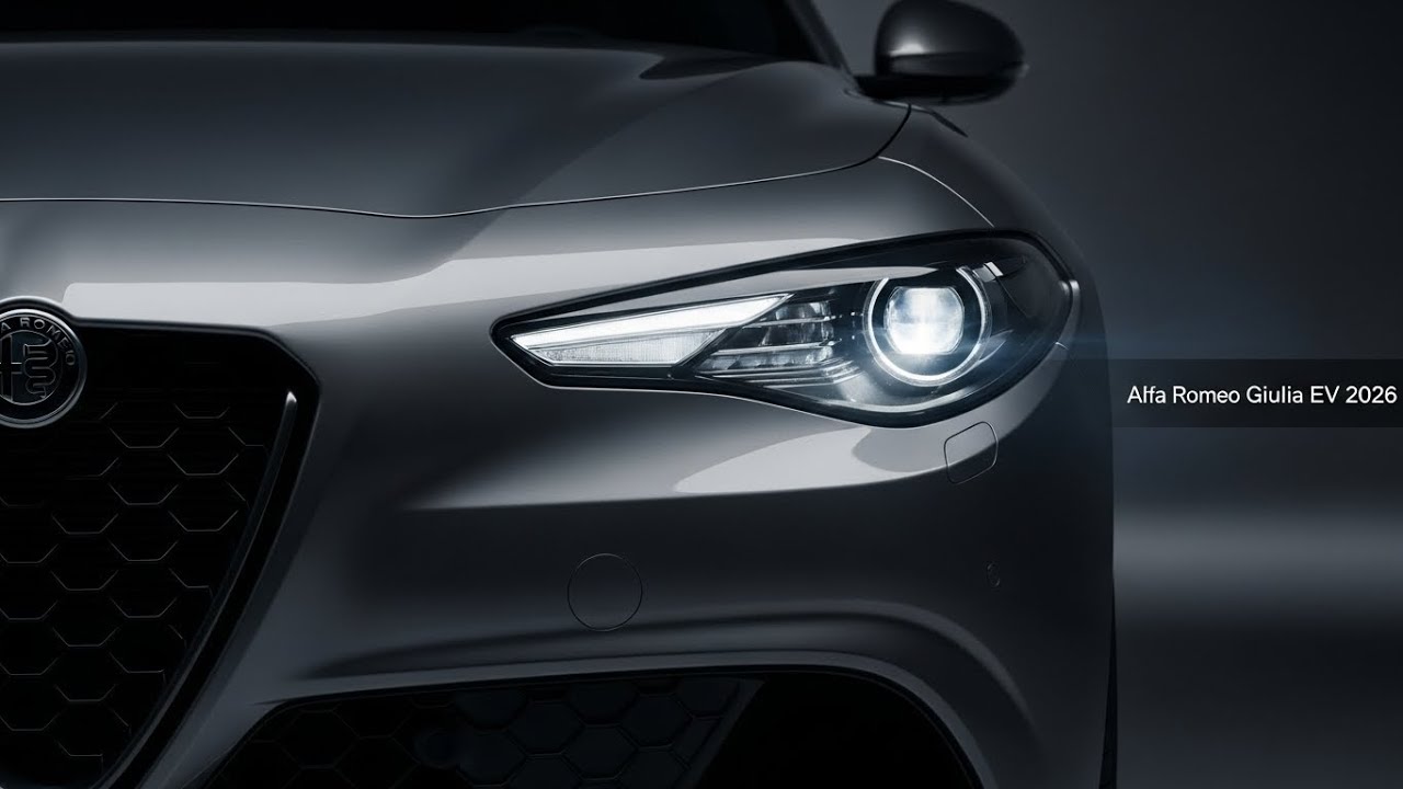 Romeo Giulia EV 2026 ⚡ | Luxury Electric Sports Sedan First Look!