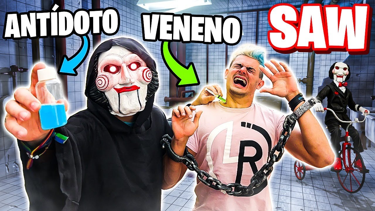 ME ENVENENAN Y ESCAPO de SAW haciendo PARKOUR en LA VIDA REAL🔪| PERSECUCIÓN POV