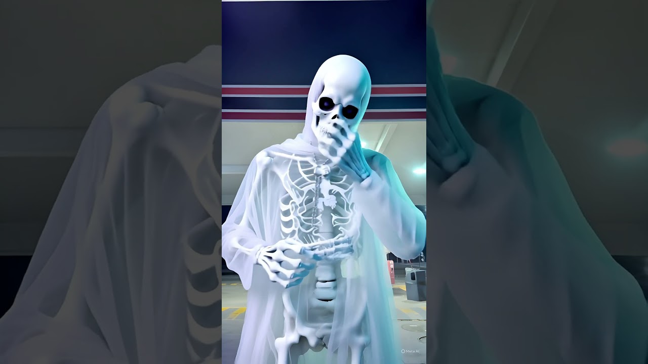 Skeleton get served 7/11 #shorts #funnyshorts #tattoo