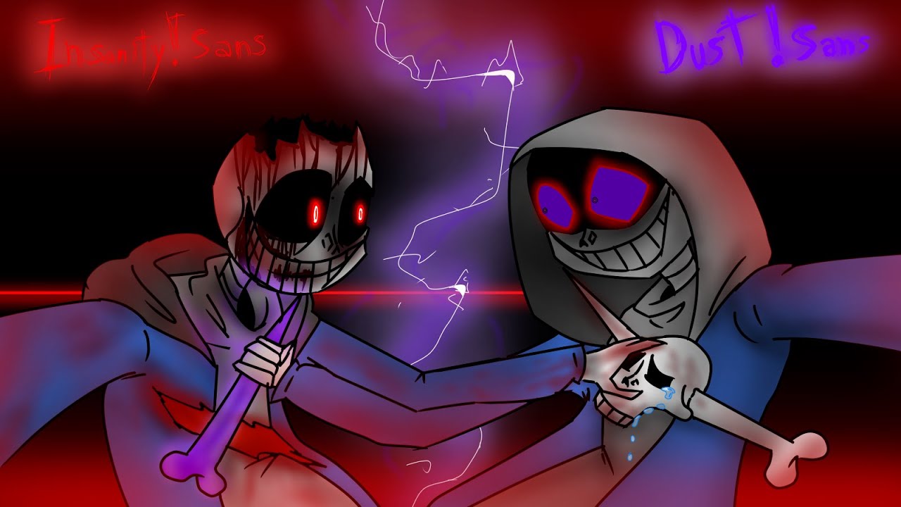 Mirrored Insanity (Dust!sans VS Insanity!sans) FULL BATTLE