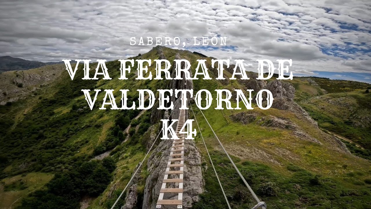 Via Ferrata de Valdetorno K4. Sabero, León.