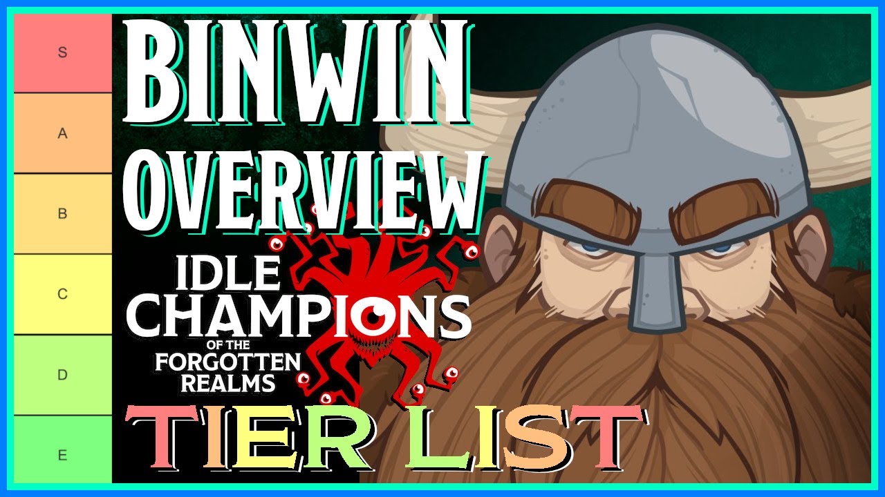 Переработка Бинвина | Рейтинг и обзор персонажей | Idle Champions