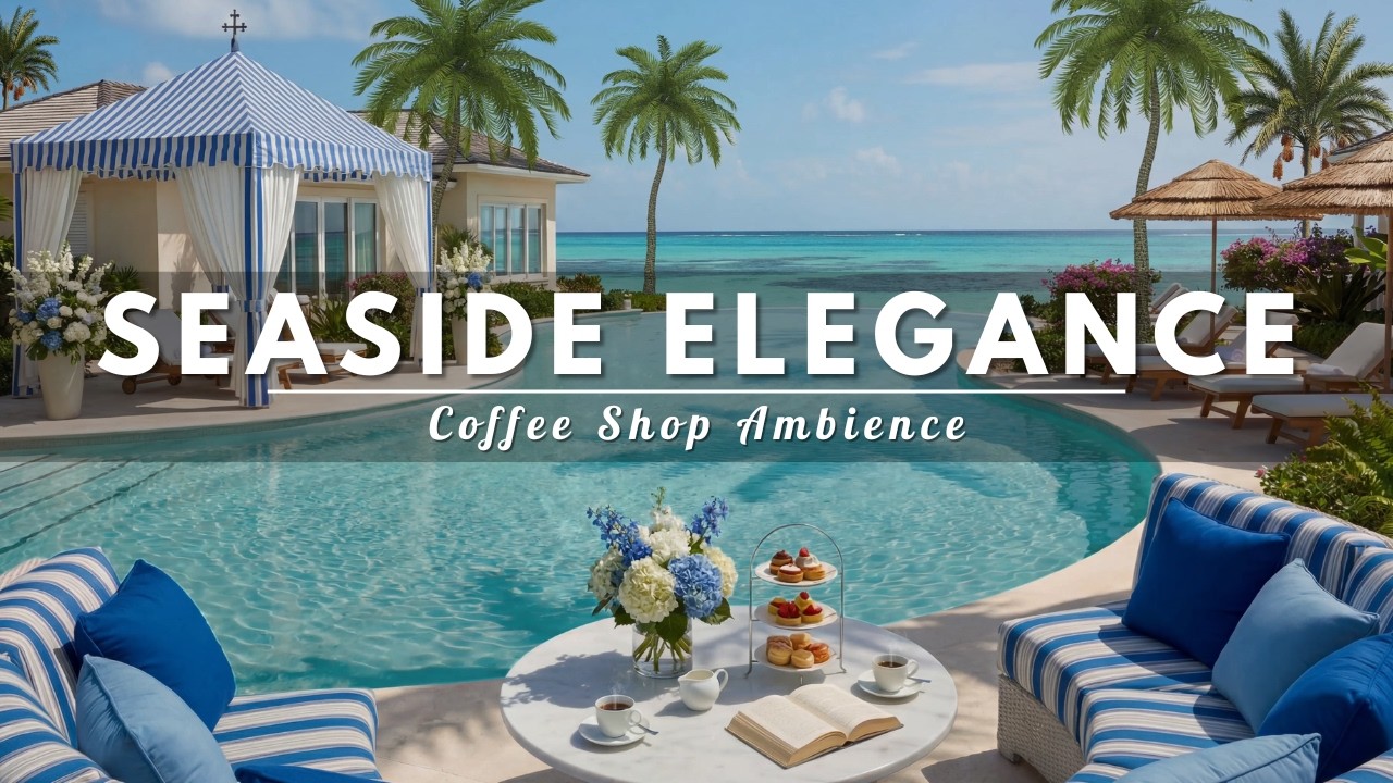 Seaside Elegance 🌊 Smooth Jazz by the Blue Lagoon