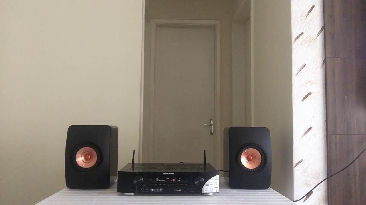 Receiver Marantz Nr -1608 Vs Speakers KEF LS 50  (2018)