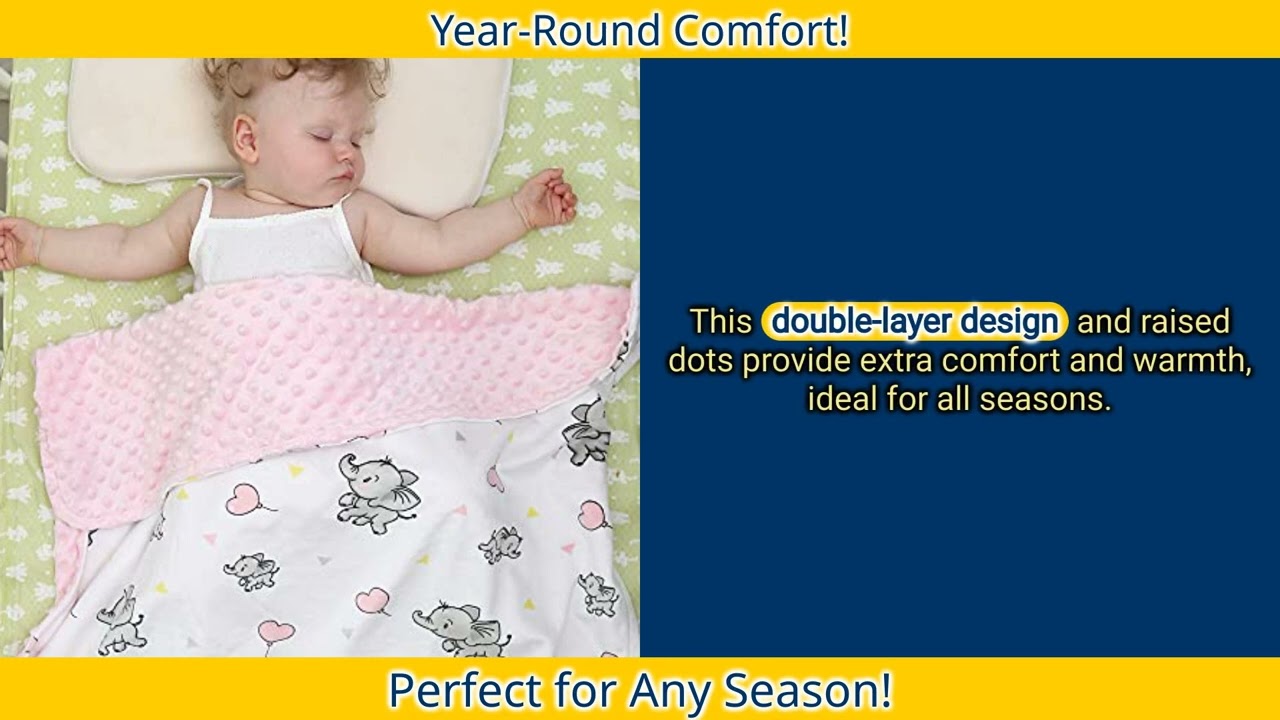 DaysU Silky Micro Soft Plush Baby Blanket Review - Ultimate Comfort for Your Little One!