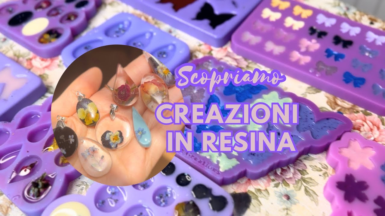 Scopriamo creazioni in RESINA 💕 con tanti stampi nuovi di GeaCreations