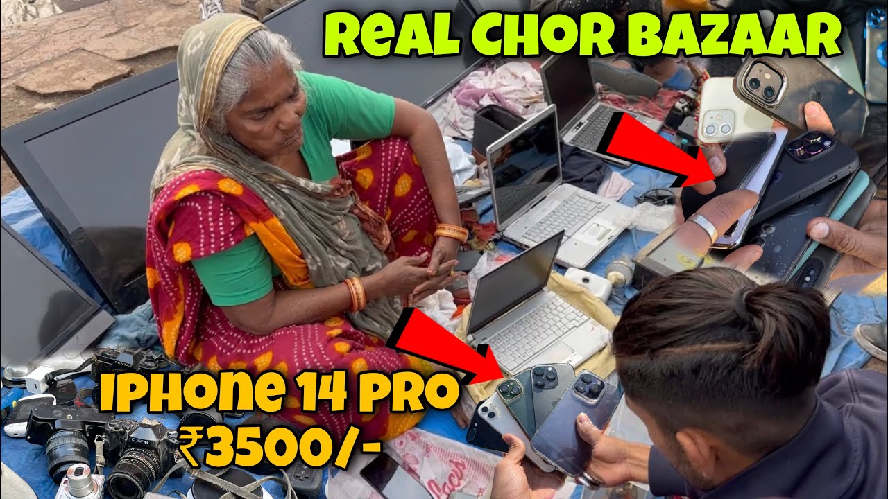 Chor Bazaar Dehli IPhone 14 Pro Max Apple Watch & AirPods Jama Masjid Market
