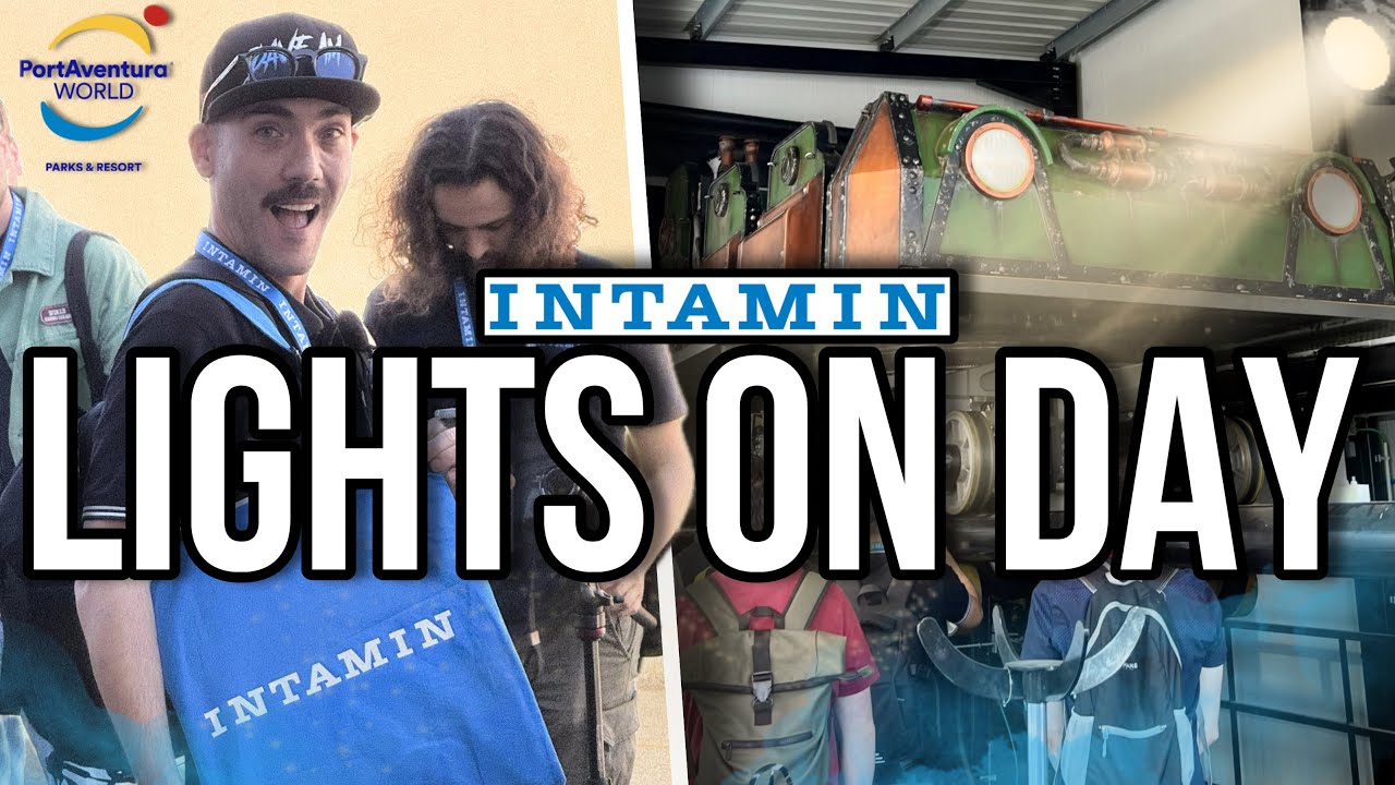 🔵Así es el Backstage de Uncharted, Furius Baco y Red Force | Evento de Intamin & PortAventura | 2025