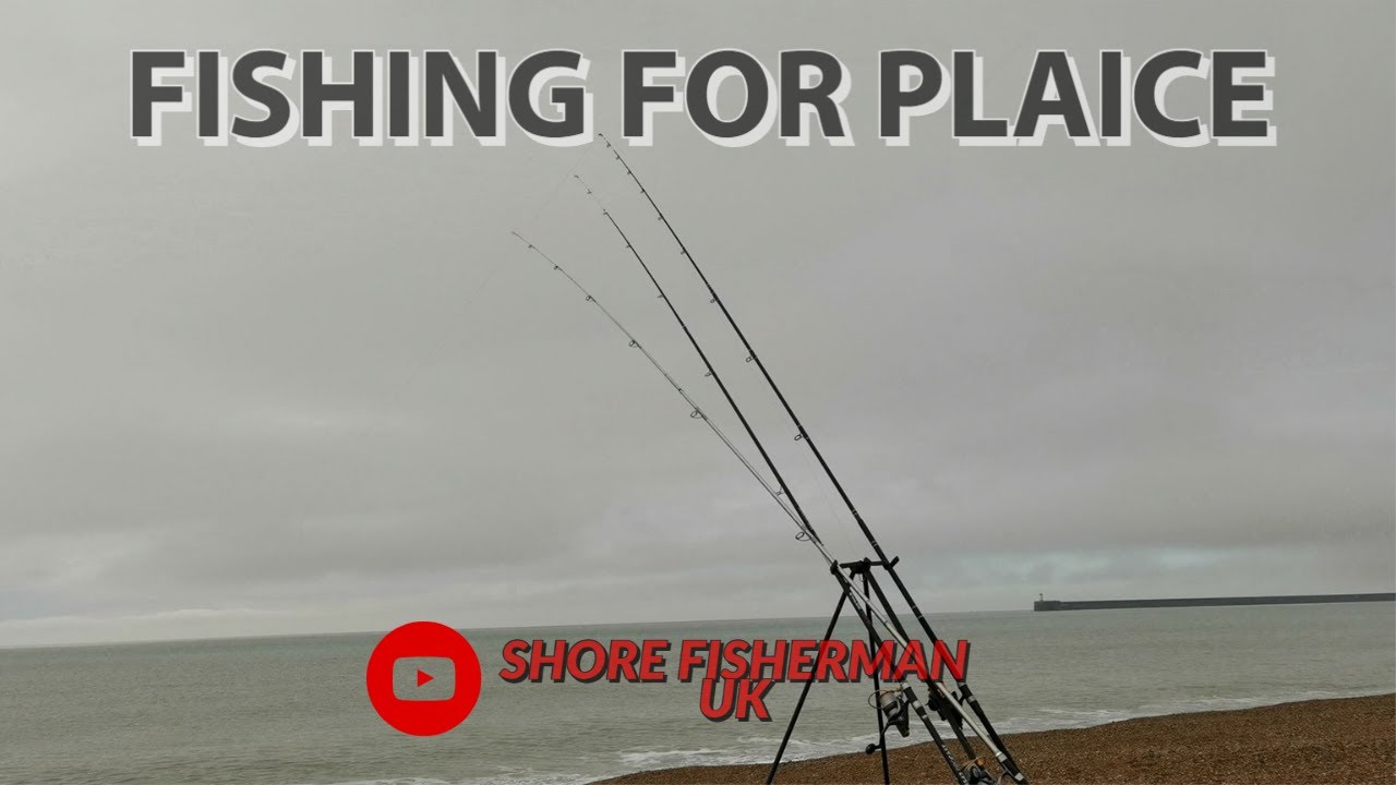 FISHING FOR PLAICE (UK SEA FISHING) SEAFORD BEACH... A GOOD RELAXING DAY ON THE BEACH