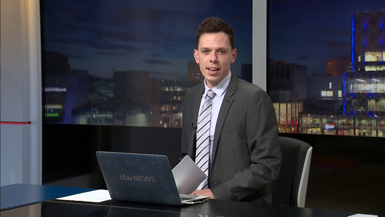 ITV Central News 17/11/2019 Colour TV Comes To Town