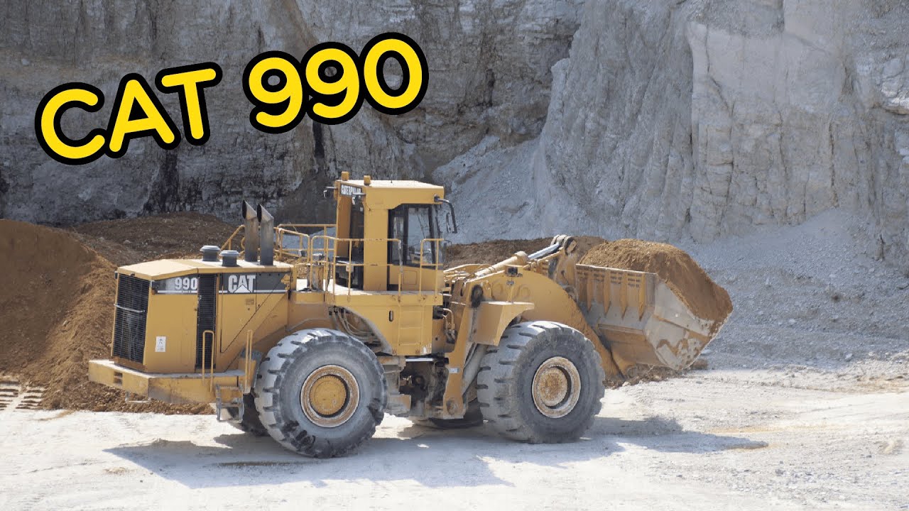 CAT 990 - Motore V12 CLAMOROSO! #caterpillar