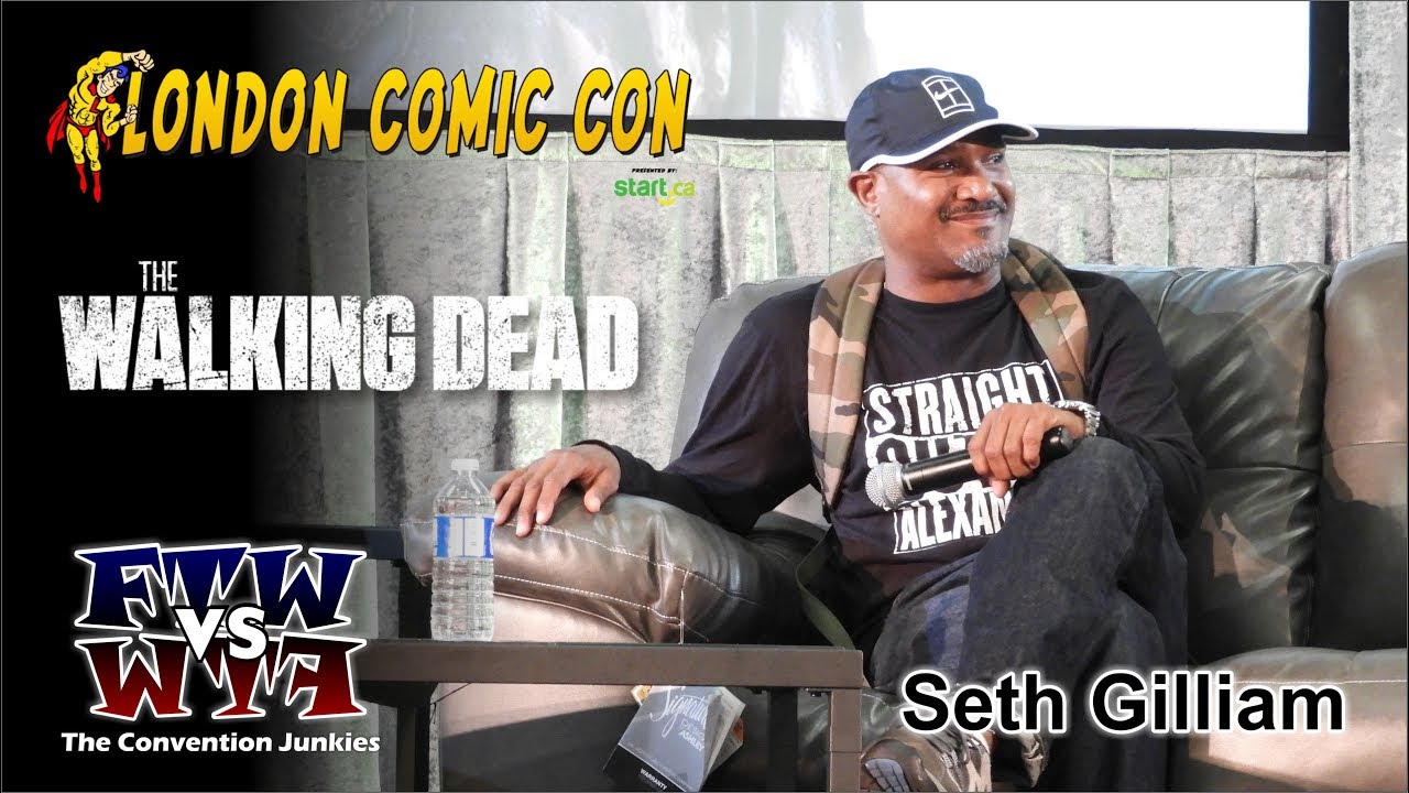 Seth Gilliam (The Walking Dead) London Comic Con 2017 Q&A Panel