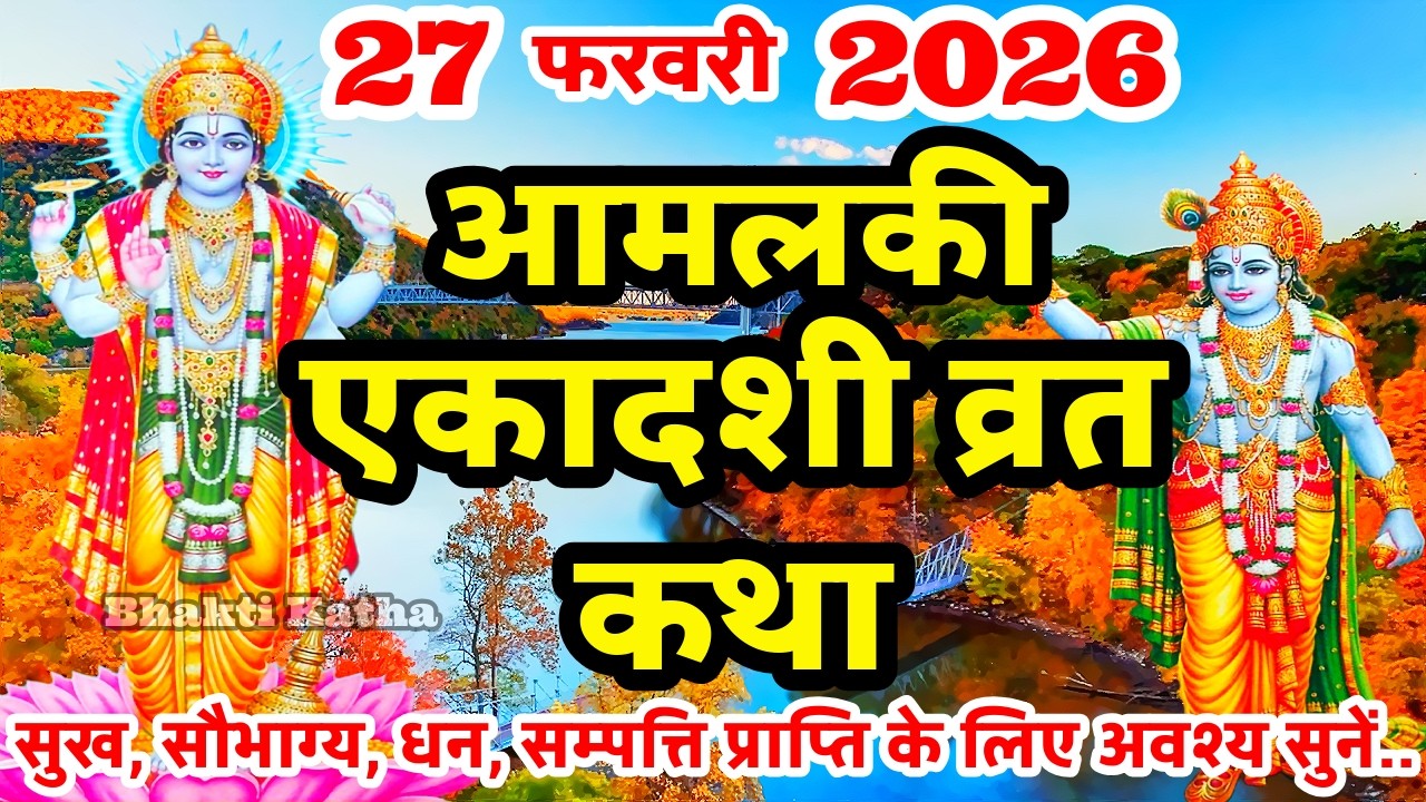 एकादशी व्रत कथा Ekadashi vrat katha | एकादशी की कथा Ekadashi ki katha | Amalaki ekadashi vrat katha