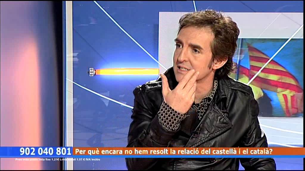 Ramoncín parla sobre el català al Catalunya Opina