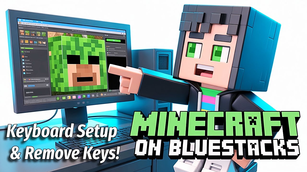 &ldquo;How to Play Minecraft with Keyboard in BlueStacks & Remove Key Mapping