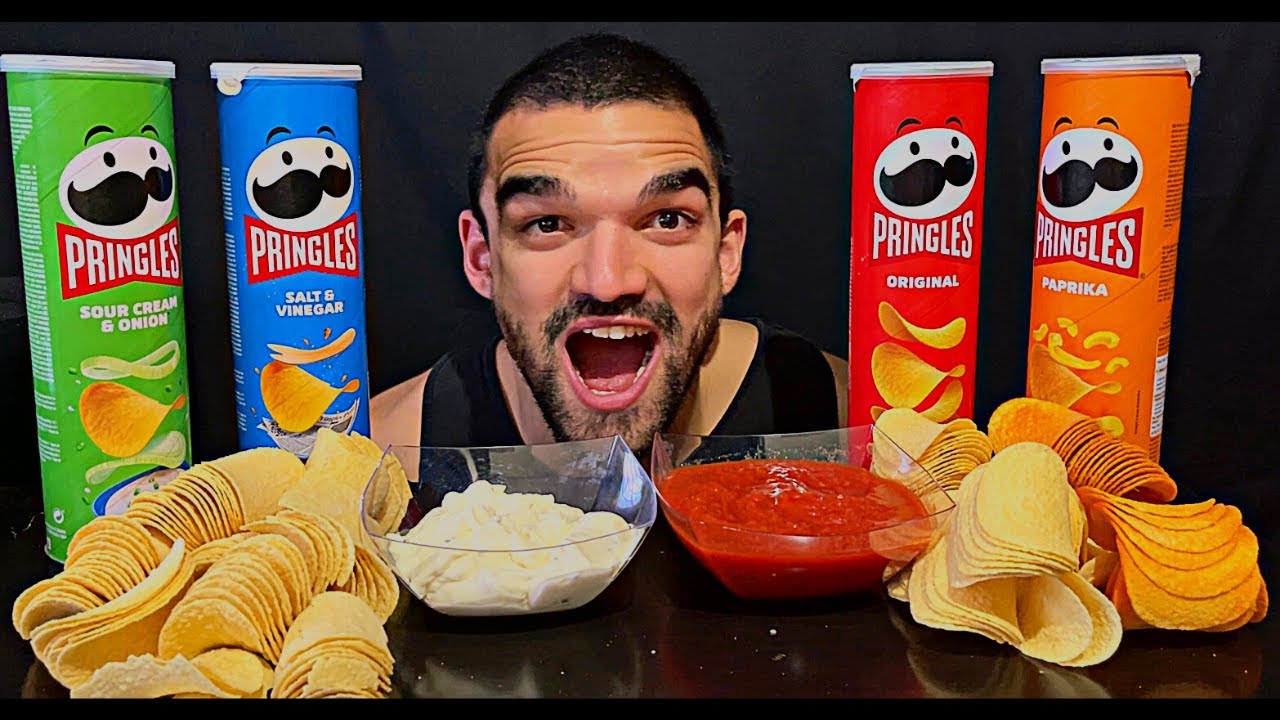 ASMR Pringles Crunchy Eating Sounds | Hungry Jorge