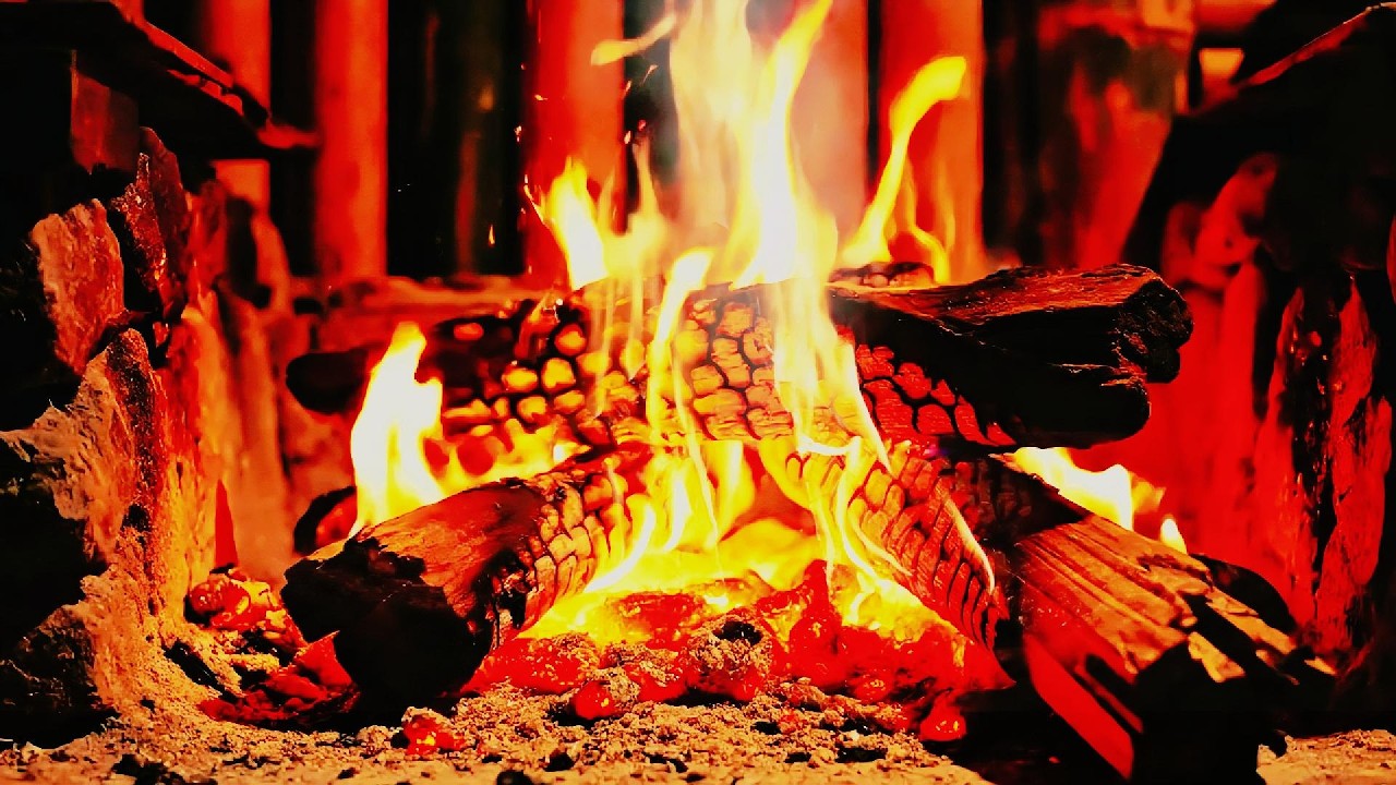 🔥 Fireplace UHD! Cozy Fire Sounds for Relaxation & Peaceful Sleep