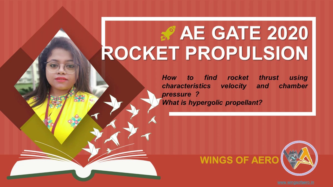 Rocket Propulsion - GATE AEROSPACE 2020 Solved Question
