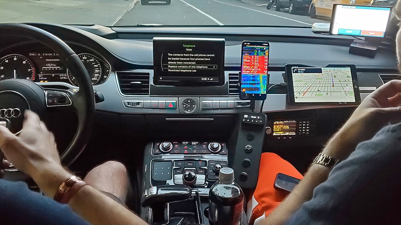 Audi S8 Plus Cannonball with Actual Footage - Driver Sam Lurie - Respect The Drive Podcast