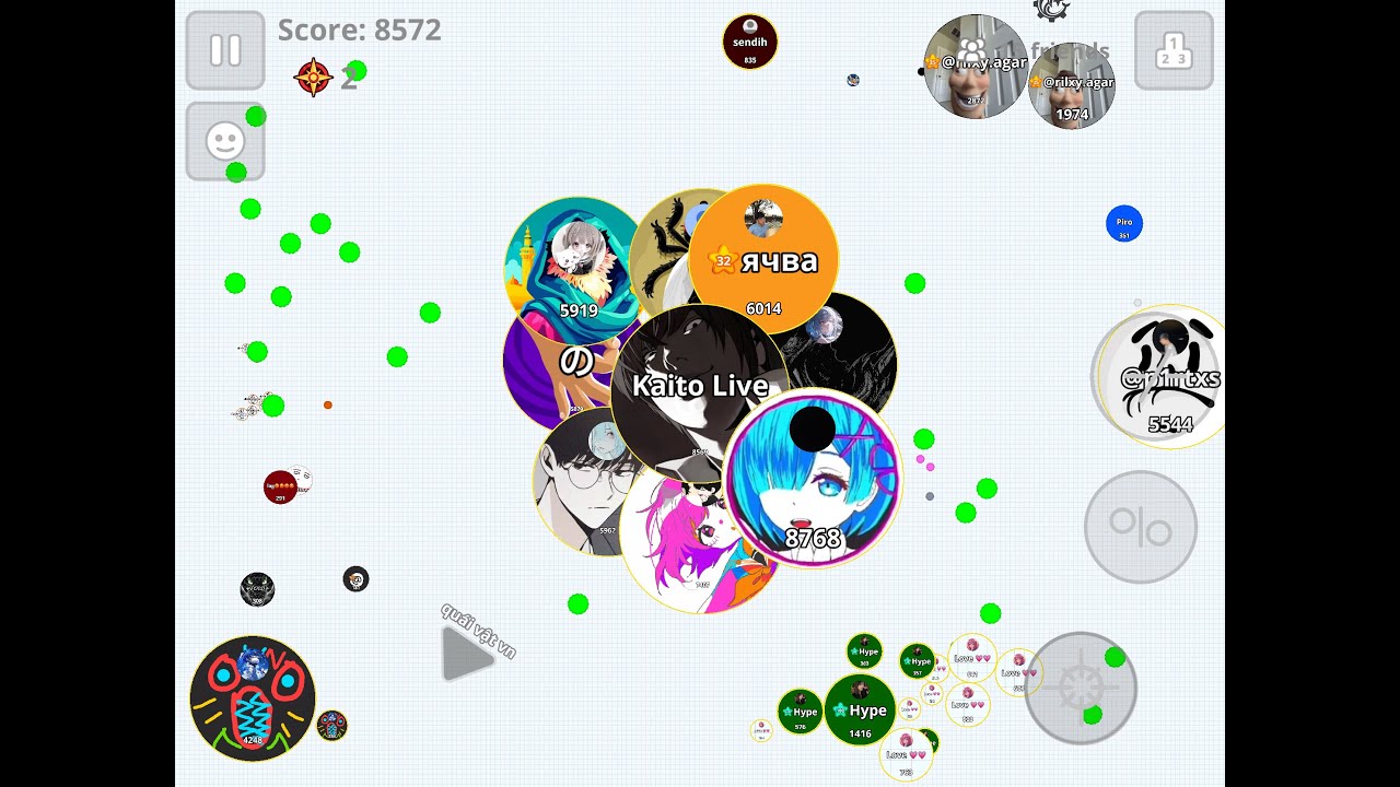Kaito AGAR.IO LIVE 🔴