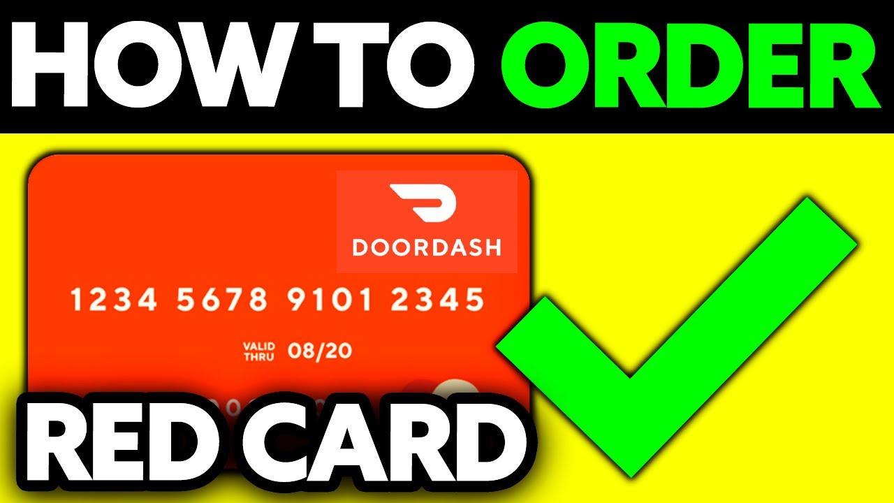 How To Order Red Card from Doordash 2025