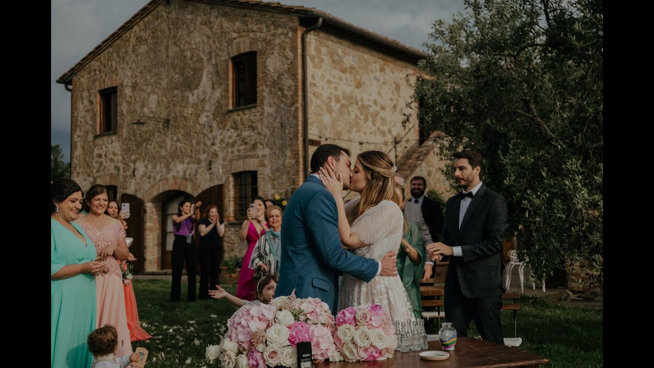 Casamento na Toscana, Italia - Kelly & Rafael | Video Completo