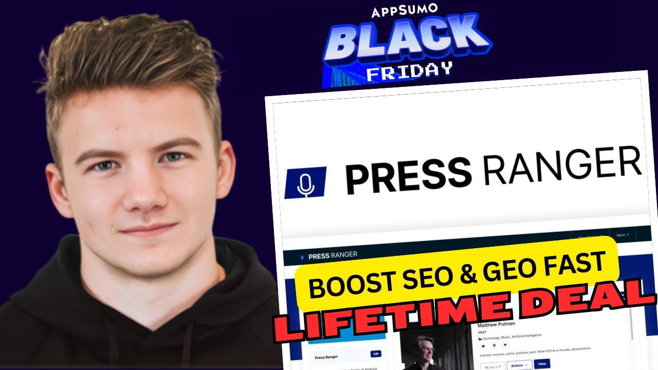 Press Ranger - AppSumo Black Friday 2025 - Access 2M+ Journalists and Publishers