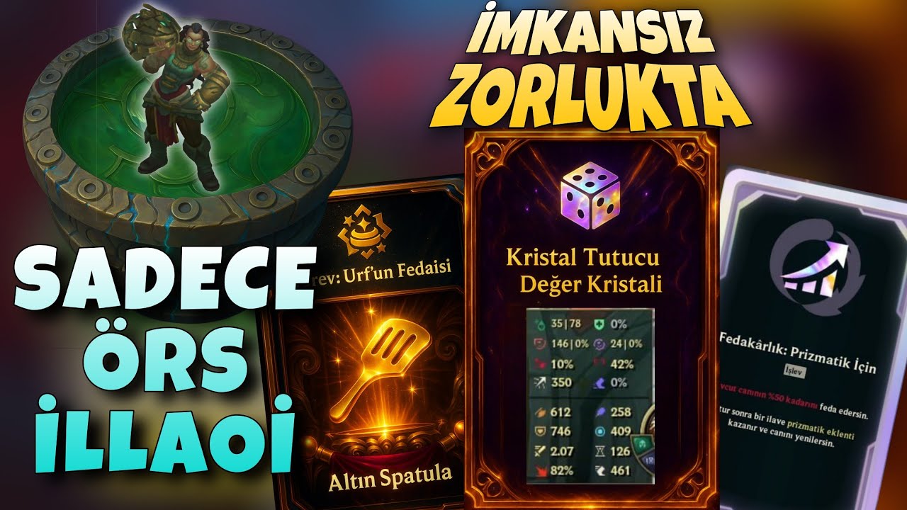 &Ouml;RS YAPIYORUM AMA ZORLUK İMKANSIZ - LOL ARENA MODU