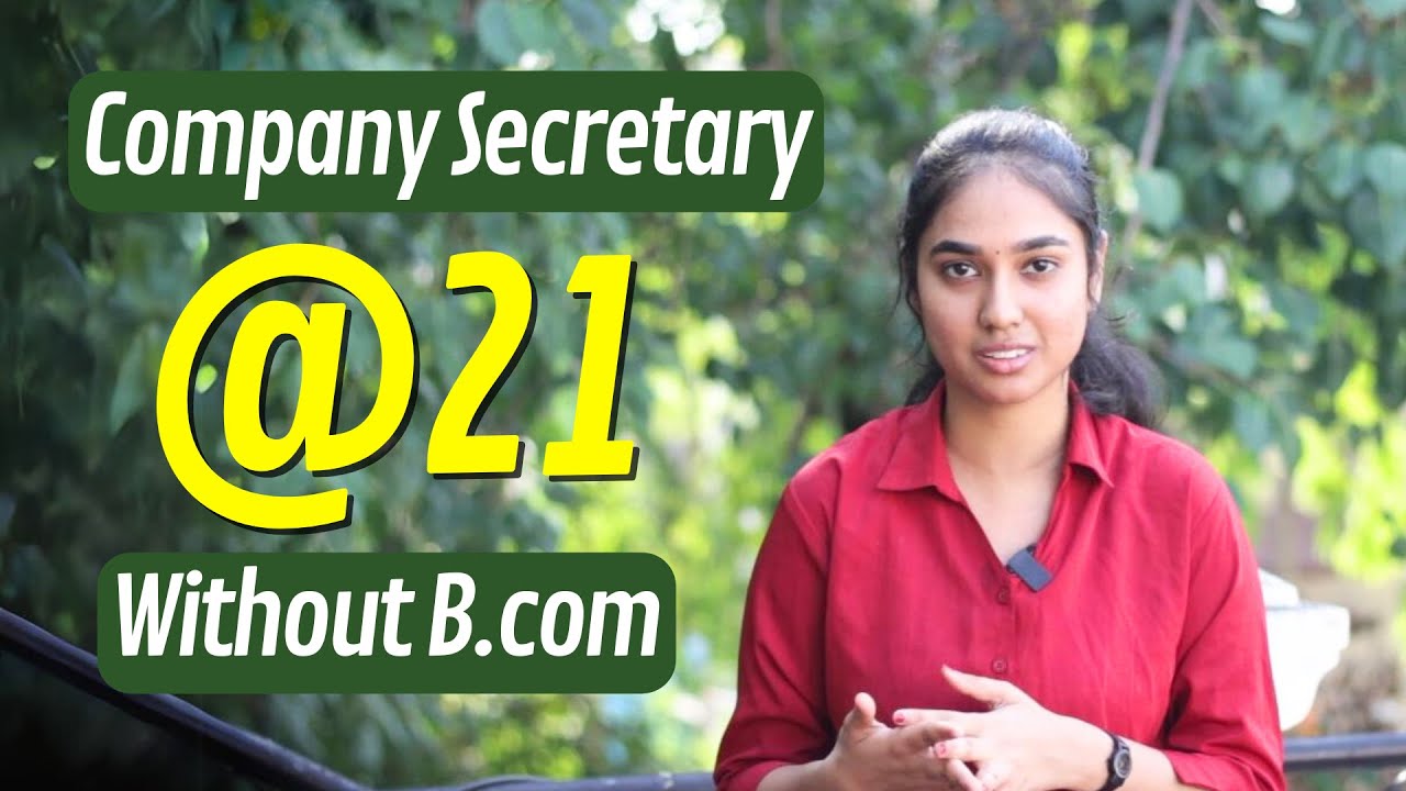 Completed Company Secretary at 21Years without B.com Degree| CS Preethi AL x CS Alok