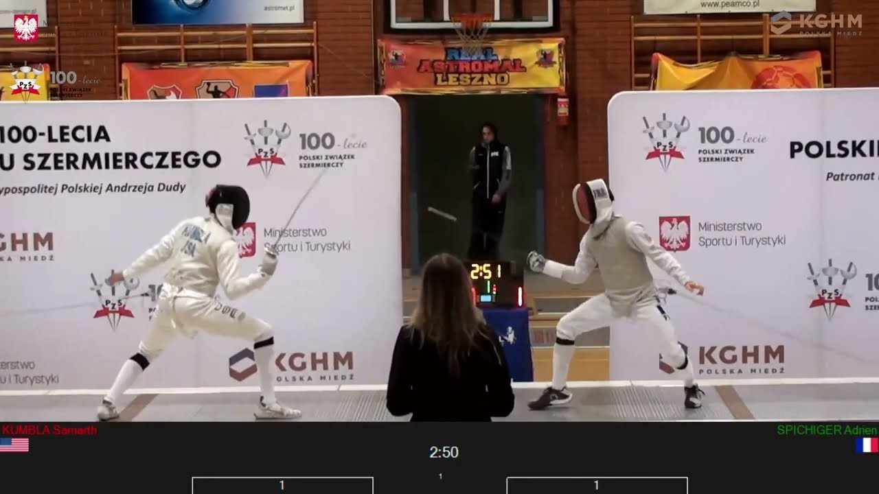Leszno World Cup 2022 JMF - L4 - Samarth Kumbla USA v Adrien Spichiger FRA