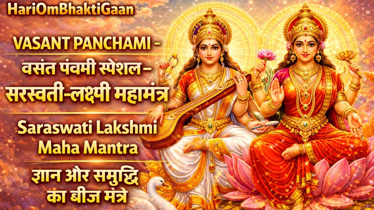 Saraswati Lakshmi Maha Mantra सरस्वती लक्ष्मी महामंत्र - ज्ञान और समृद्धि का बीज मंत्र #reels#video