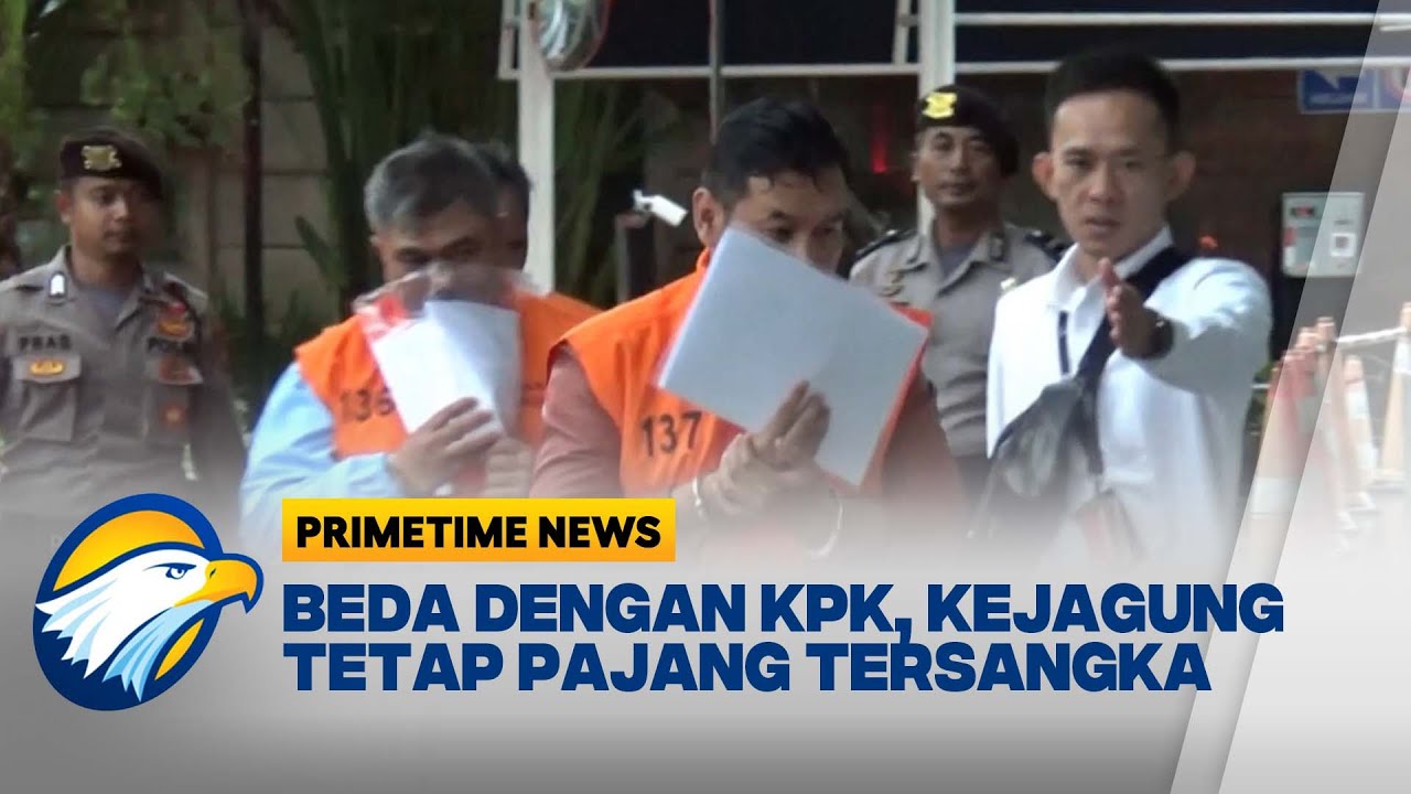 Beda Sikap Kejagung KPK Soal Pajang Tersangka | Primetime News