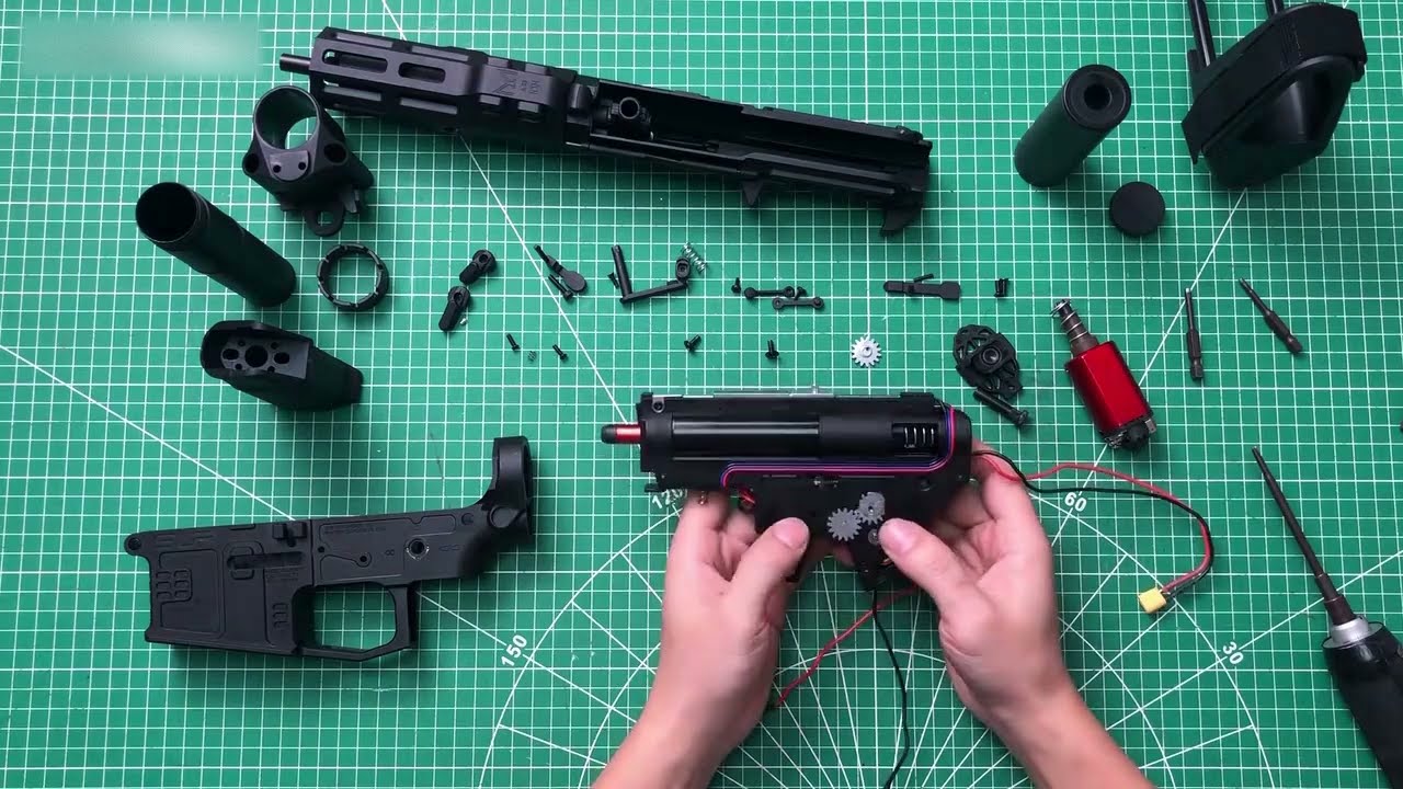 JingJi SLR CQB Gel Blaster Disassembly