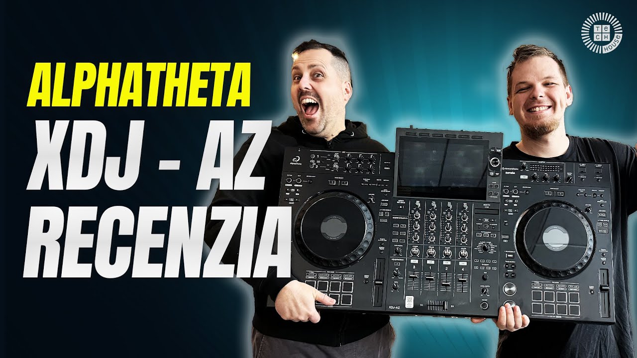 Techhouse predstavenie AlphaTheta XDJ-AZ - najlepšia konzola na trhu?