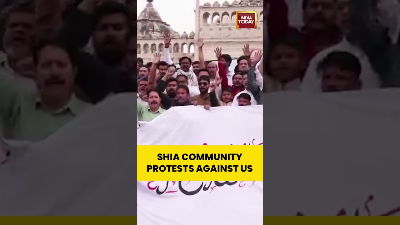 Shia Muslim Community Stages Protest Against US-Israel | Iran War | Netanyahu | Trump | Lucknow