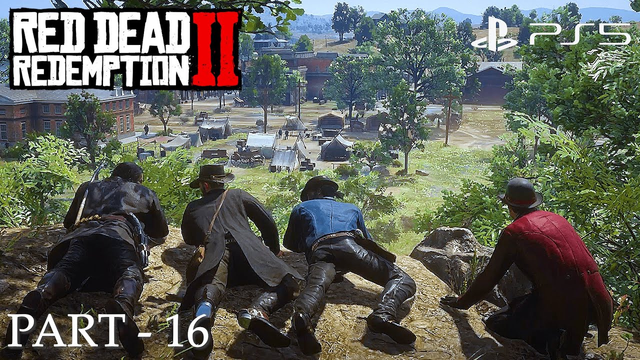 Red Dead Redemption 2 - Saving Sean from the Bounty Hunters