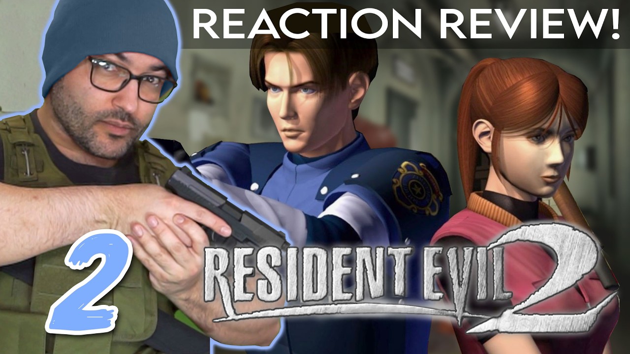 Resident Evil 2 (1998) ABRIDGED 02 Leon Kennedy - Let's Play REACTION REVIEW