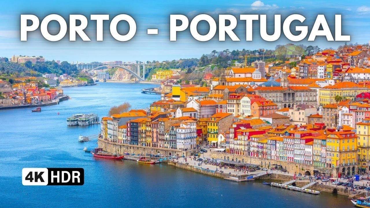 Откройте для себя Порту, Португалия 🇵🇹 Расслабляющая утренняя пешеходная экскурсия 😍 4K HDR
