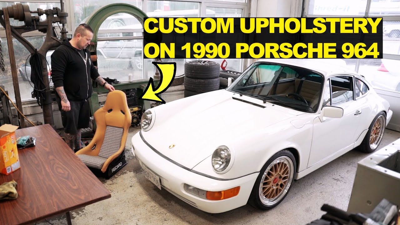 Custom Upholstery on 1990 Porsche 964 911 Project
