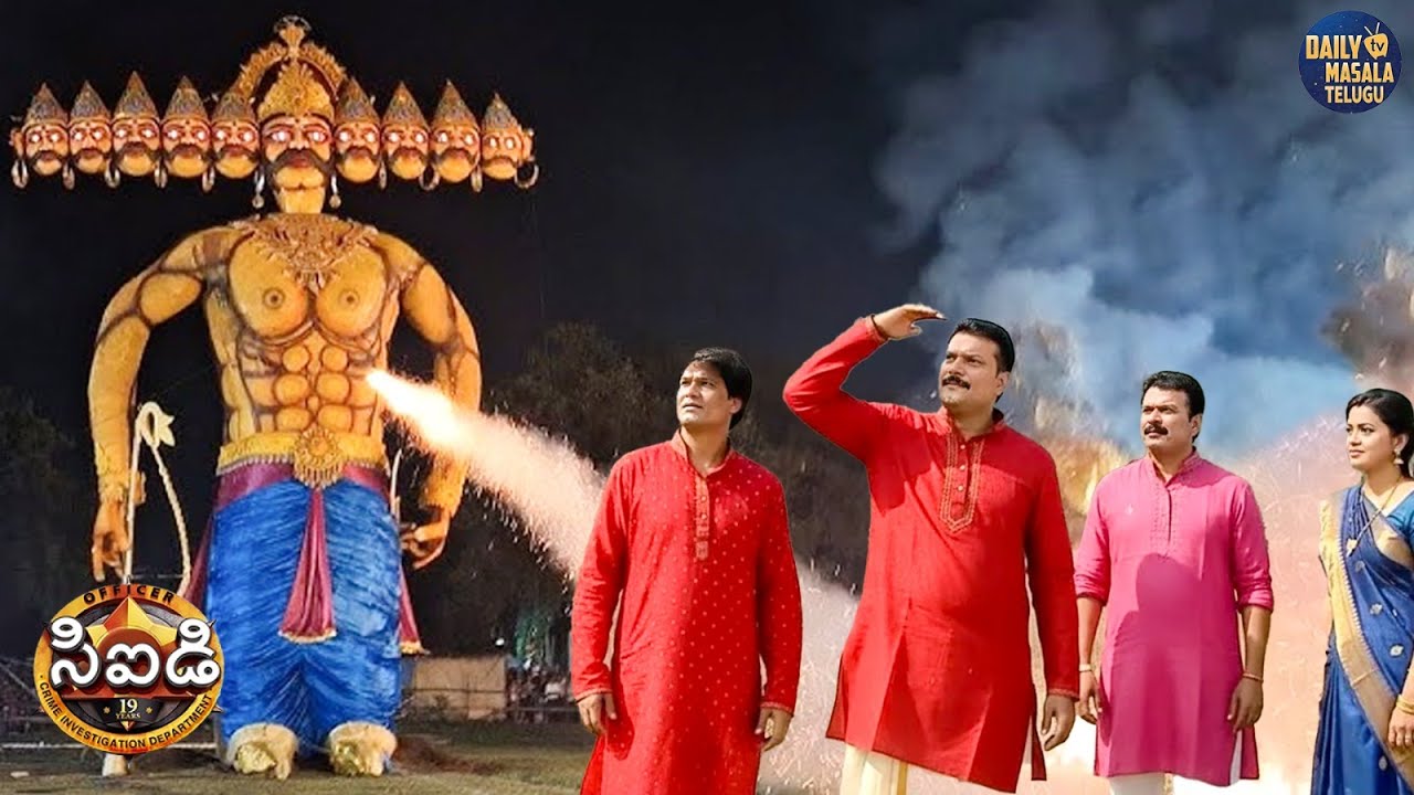 రావణుడి విగ్రహం దహనం కావడం చూసి, CID కి ఈ కేసులో పెద్ద క్లూ దొరికింది | CID Telugu | New Episode