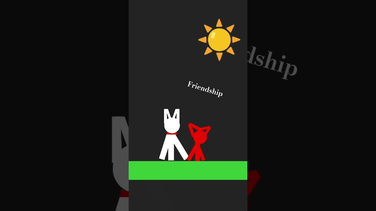 Whitecat and Redcat’s friendship...