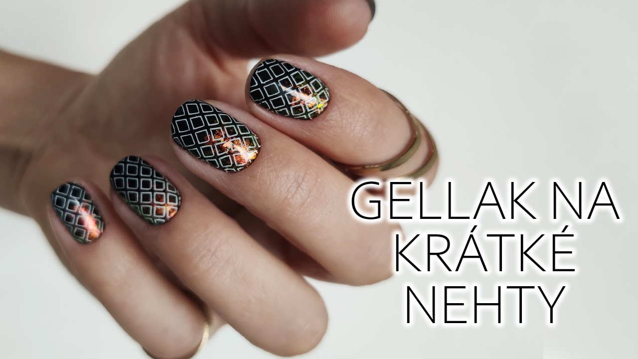 Gel lak na krátké přírodní nehty | postup pro začátečníky || #NailArtAlexandra 💅