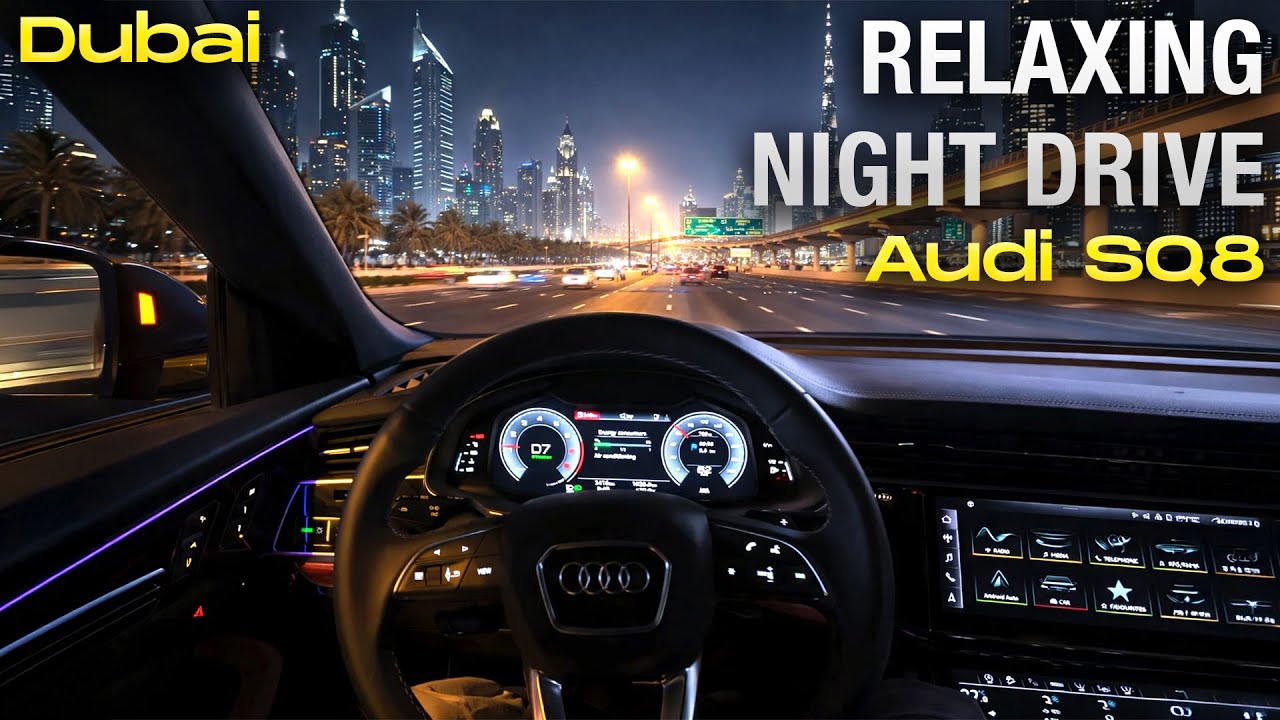 DUBAI RELAXING DRIVE WITH AUDI Q8