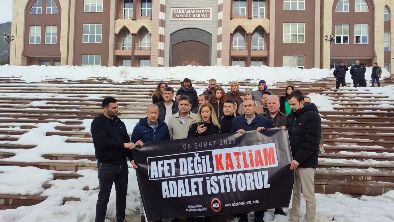 Ebrar Sitesi K Blok Duruşma Öncesi Basın Açıklaması 