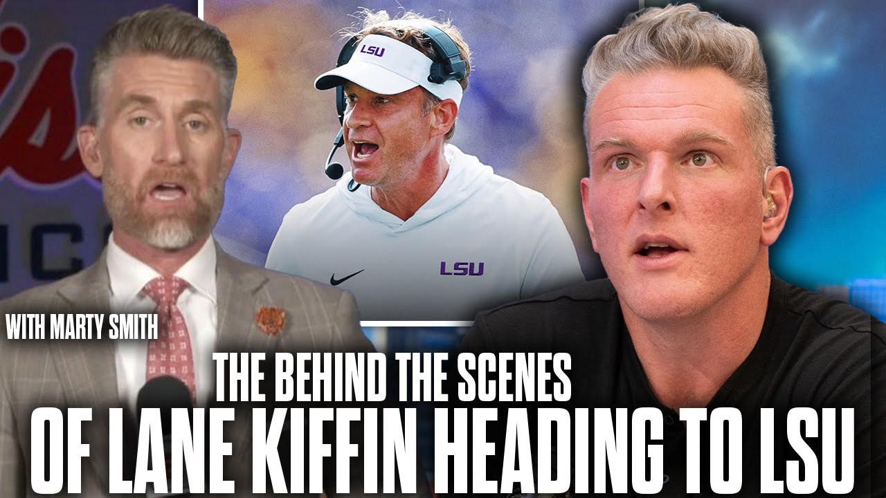Marty Smith Breaks Down Lane Kiffin Leaving For LSU & His Hellacious Time Covering It | Pat McAfee