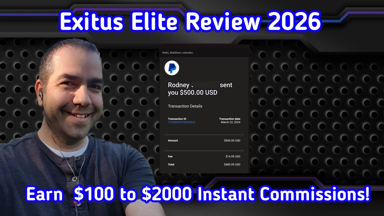 ✅NEW EXITUS ELITE UPDATES | $1000 INSTANT COMMISSIONS | IS IT WORTH IT?