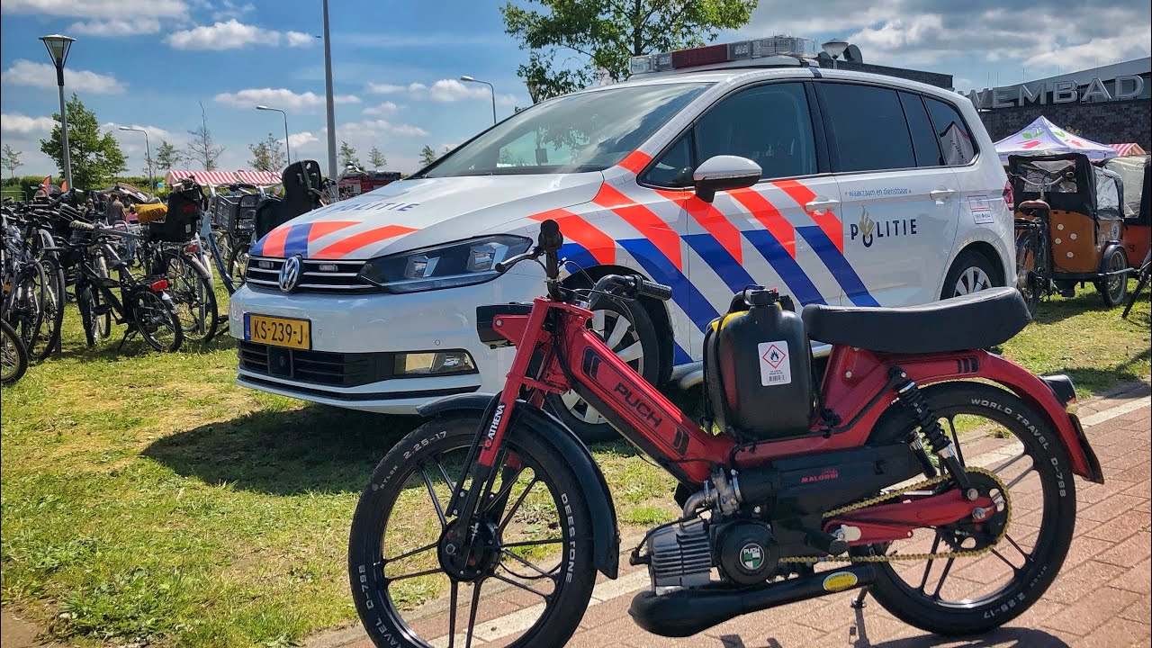 Puch Maxi 70cc Athena & Puch VS 50 - Ride from Loods41