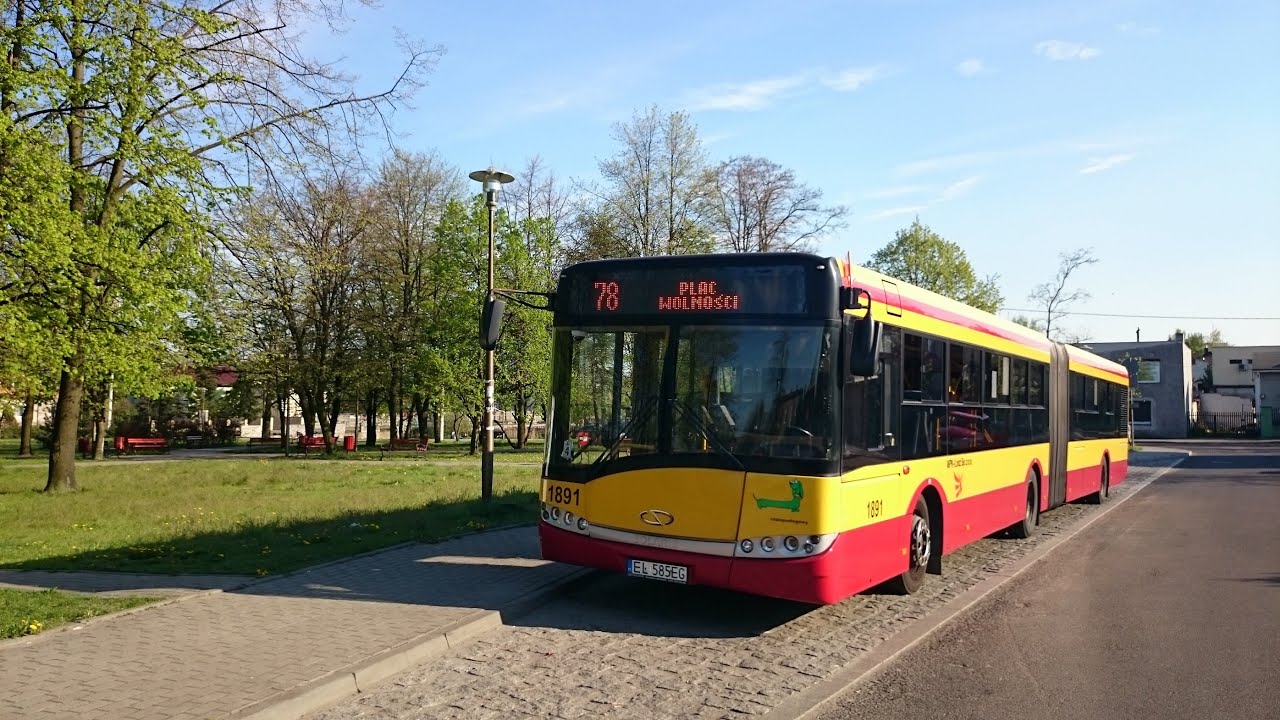MPK Łódź - Linia 78 Aleksandrów Łódzki - Plac Wolności (2015 r)